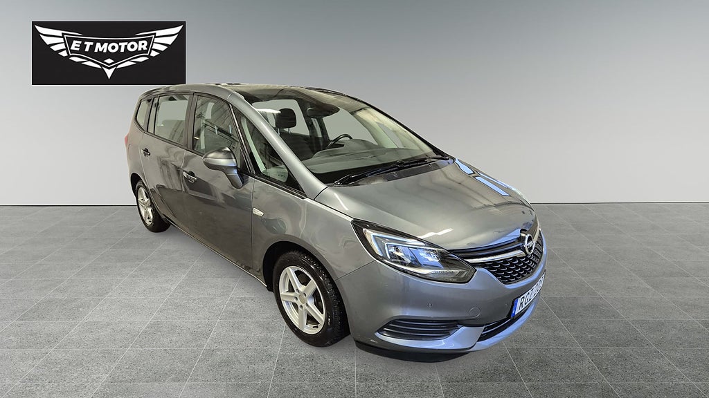 Opel Zafira Tourer 1.4 Turbo Euro 6, 7 Sits, Nyservad, Panorama Facelift