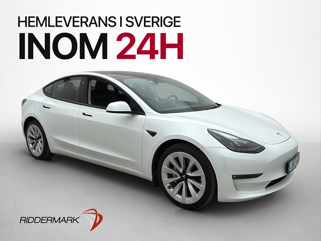 Tesla Model 3 Long Range AWD Svensksåld Autopilot