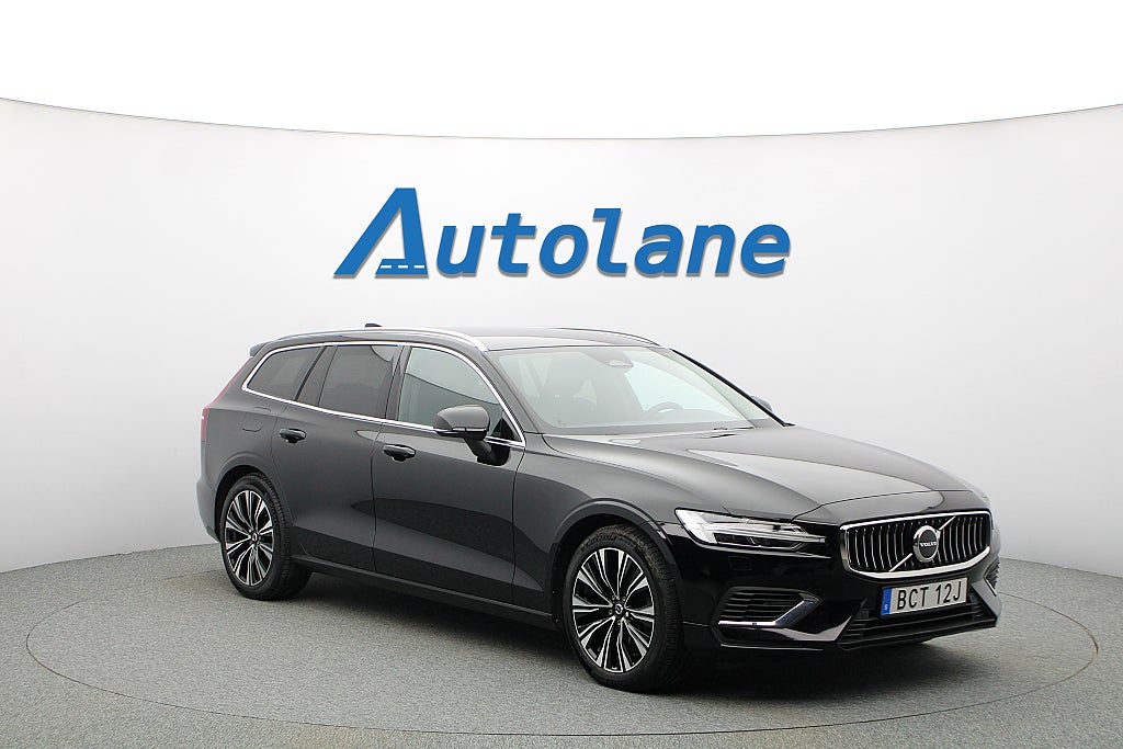 Volvo V60 Recharge T6 AWD, B-kamera, Dragkrok, Värmare MOMS 350hk