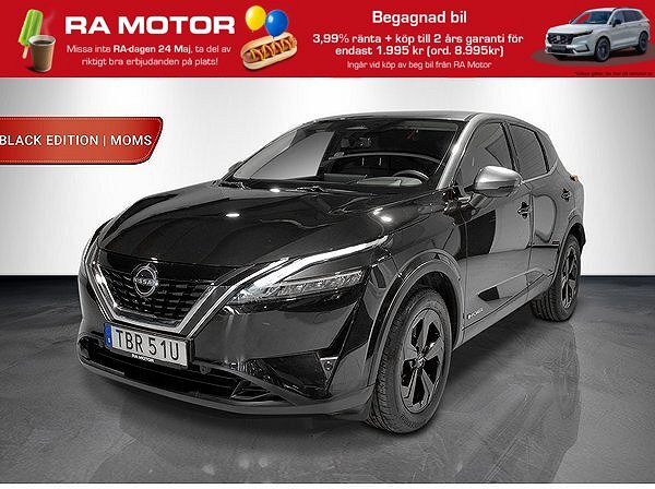 Nissan Qashqai E-power HYBRID | BLACK EDI | 1 ägare | MOMS 2024