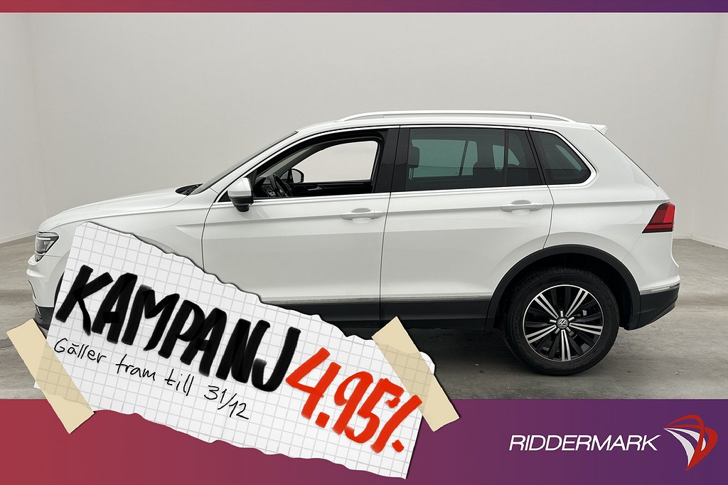 Volkswagen Tiguan 2.0 TDI 4M Cockpit D-Värmare 4,95% Ränta