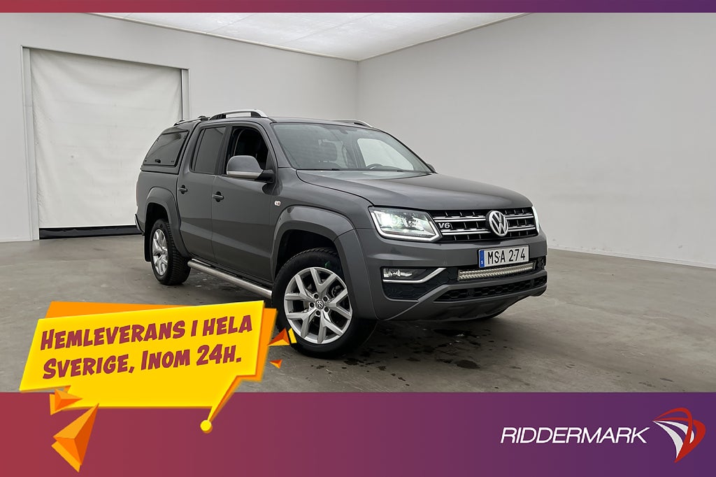 Volkswagen Amarok Aviater 3.0 4M Värm Drag CARPLAY Kåpa Moms