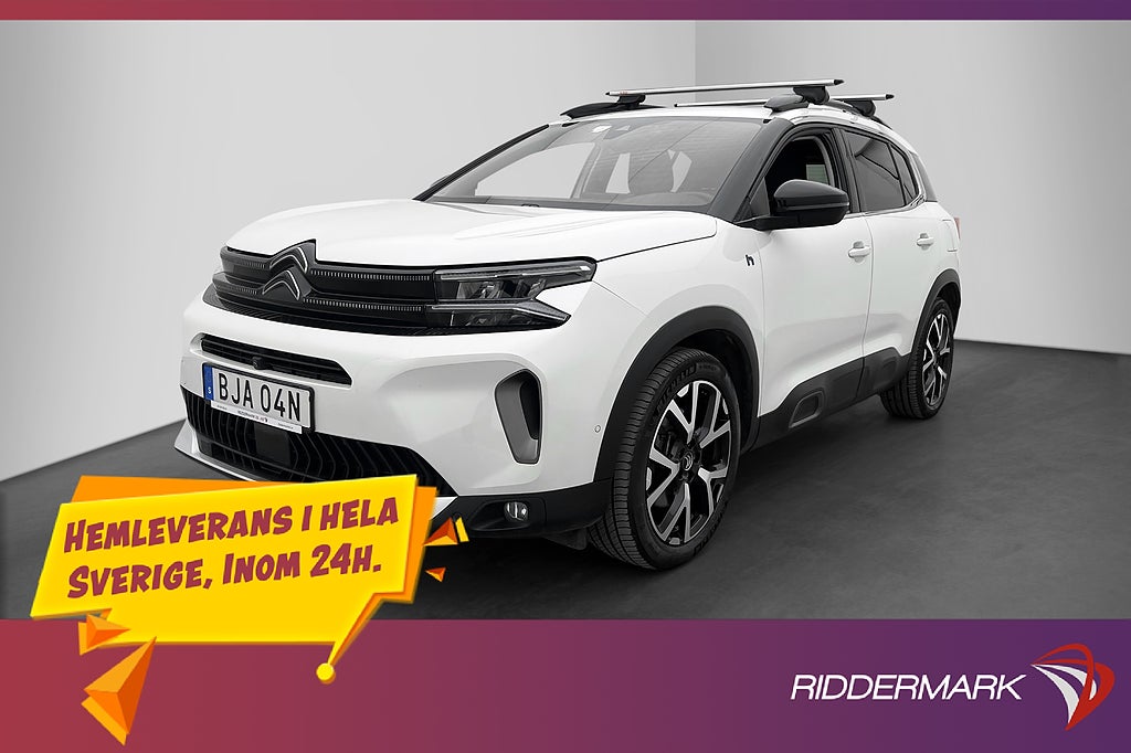 Citroën C5 Aircross Hybrid 225hk Exclusive Pano Kamera MOMS