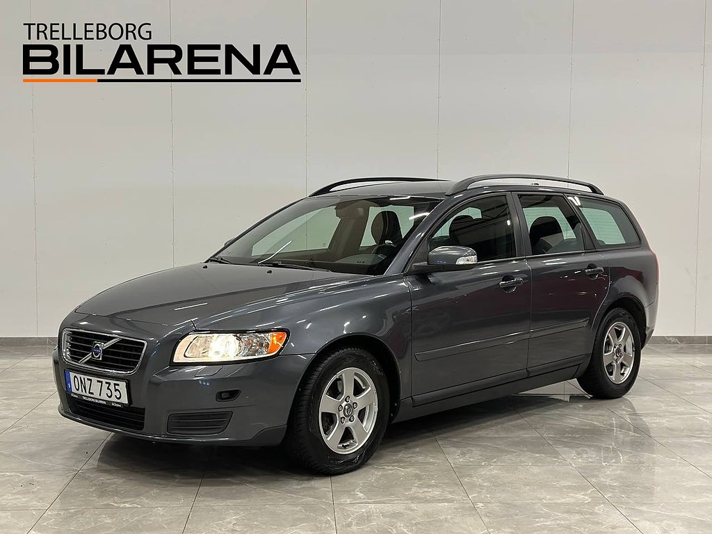 Volvo V50 1.8 Flexifuel Manuell, 125hk Kinetic, 2 Brukare
