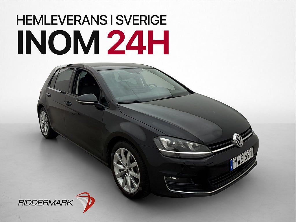 Volkswagen Golf 1.4 TSI GT Drag Sensorer CarPlay Två-Brukare