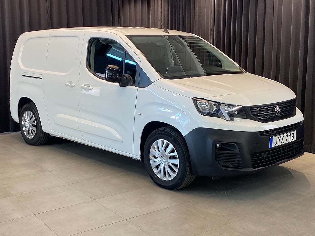Peugeot e-Partner L2 (Lång) /  PRO+ / MOMS / Drag / LED ramp / BRA SKICK