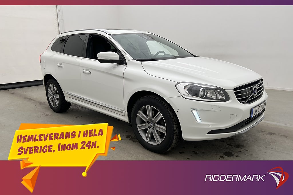Volvo XC60 D4 190hk Summum Pano Värmare Kamera Drag