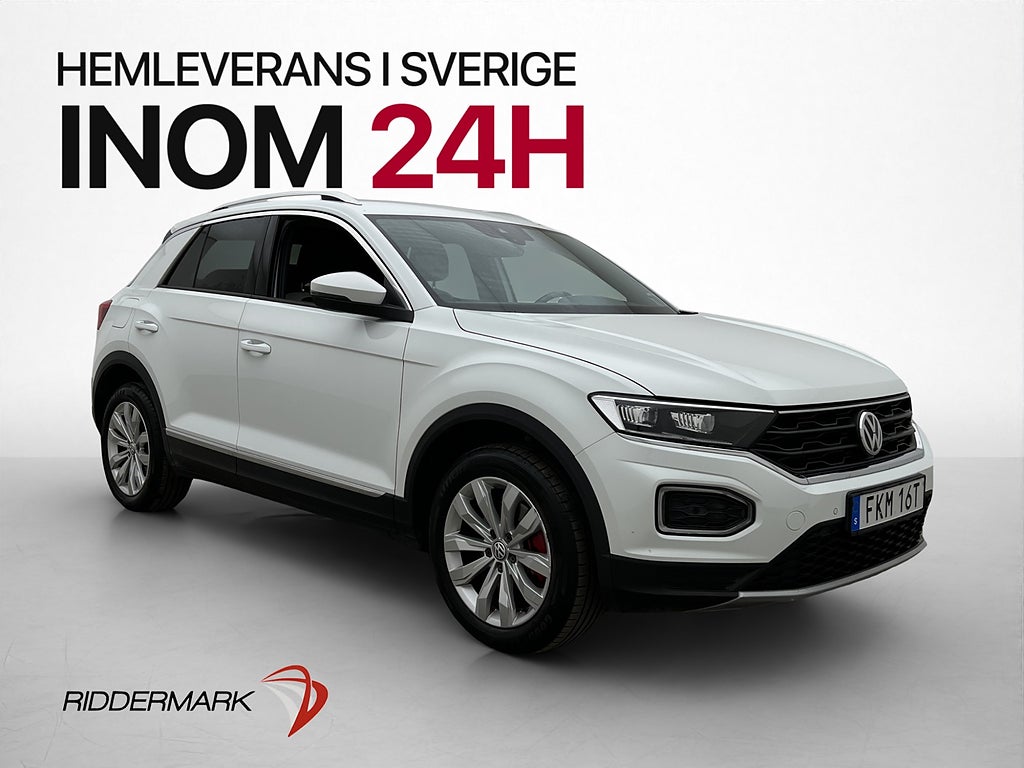 Volkswagen T-Roc 2.0 TSI 190hk 4M GT Värmare Cockpit CarPlay