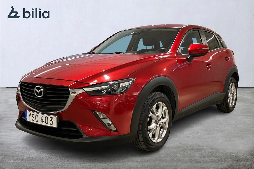 Mazda CX-3 2.0 SKYACTIV-G / M-Värmare / Navi / Rattvärme