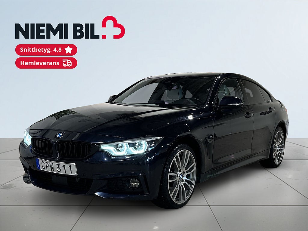 BMW 440i xDrive Coupé M Sport Mvärm Kamera HuD H/K 270° GPS SoV