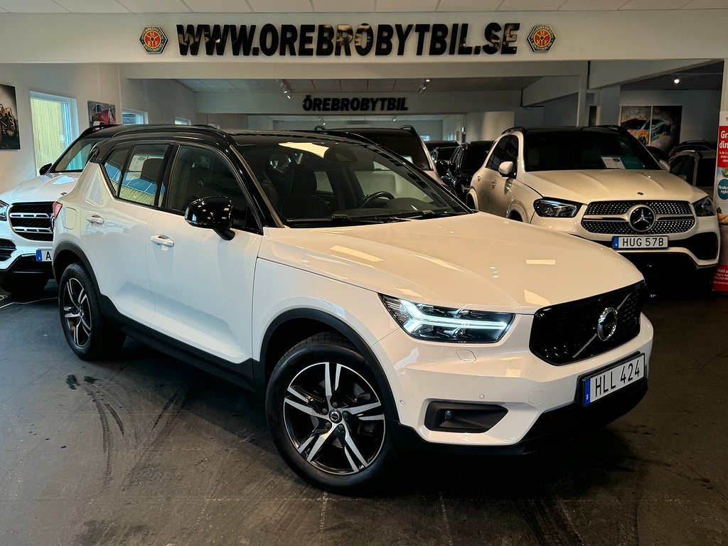 Volvo XC40 T5 AWD Aut VOC Gps R-Design B-kamera UNIK 250hk 