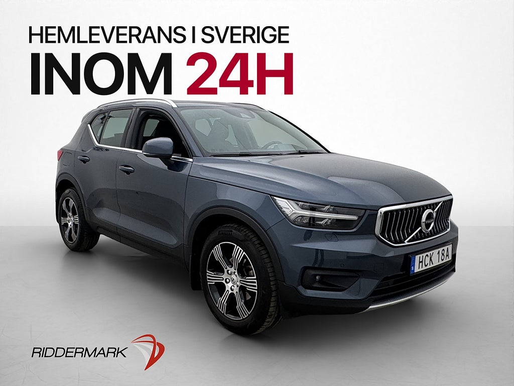 Volvo XC40 D3 150hk Inscription Värmare Kamera Drag Skinn