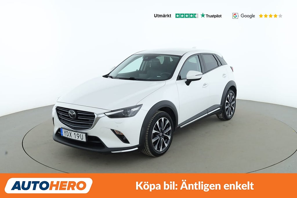 Mazda CX-3 2.0 Skyactiv-G Optimum / Backkamera, Rattvärme