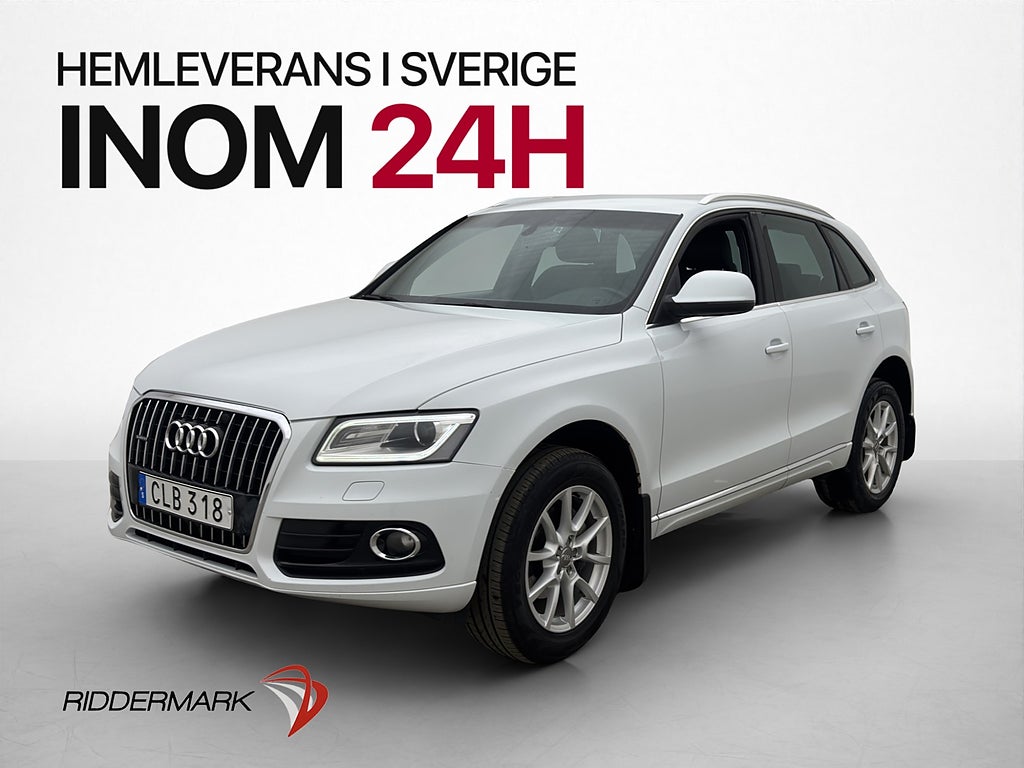 Audi Q5 2.0 TDI Quattro Design M-Värmare B&O Skinn/Alcantara