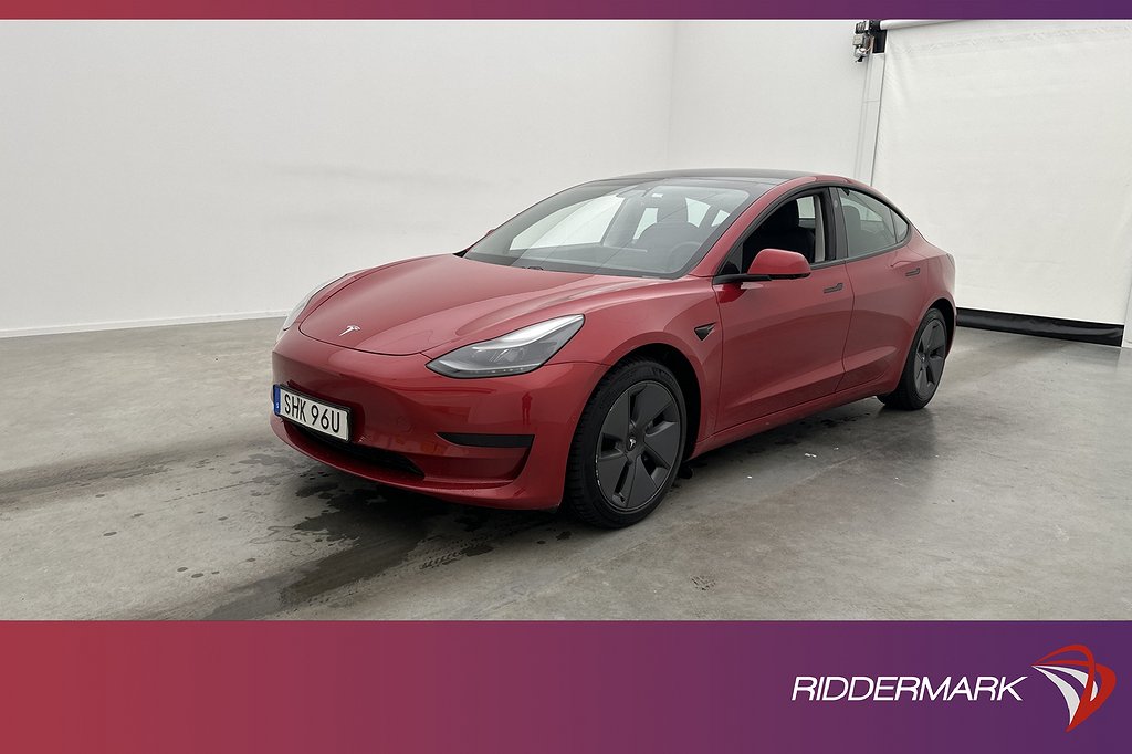 Tesla Model 3 Standard Range Plus Autopilot Svensksåld MOMS