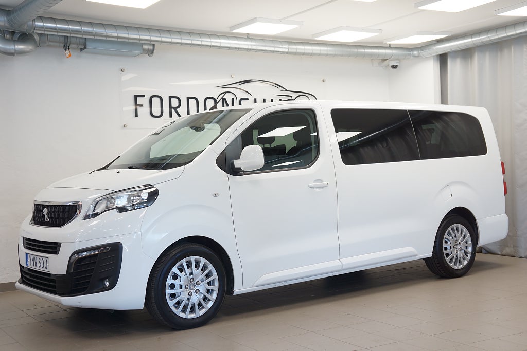 Peugeot Traveller 2.0 BlueHDi 177HK AUT | OBS! 9-SITS