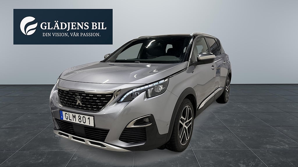 Peugeot 5008 2.0 180HK 360Kamera GT 7-sits Nybesad/Nyservad