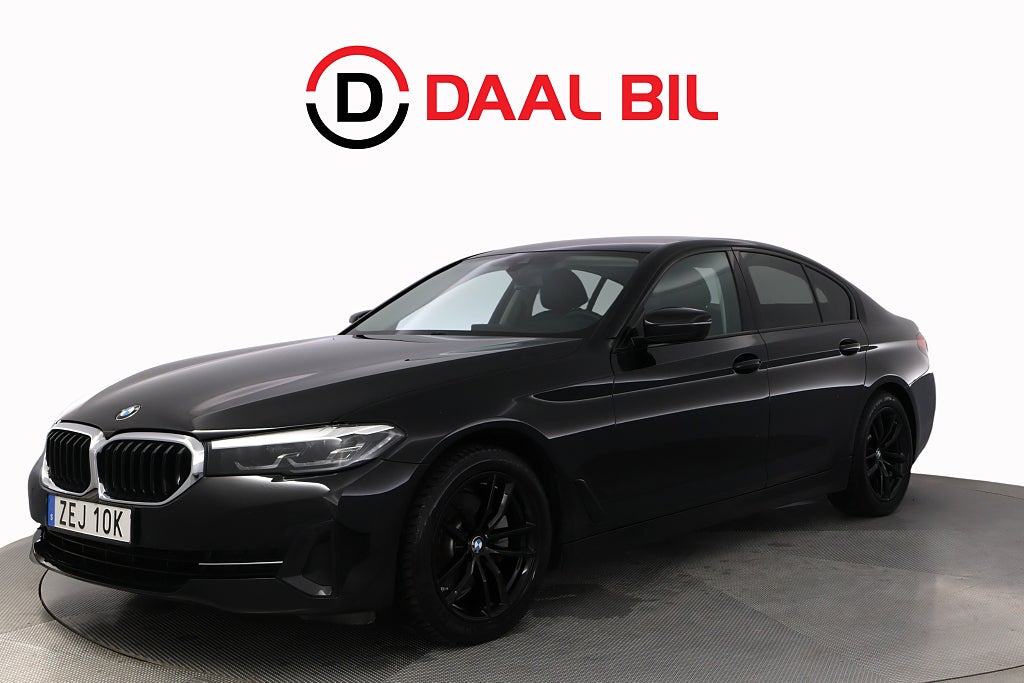 BMW 520 D SEDAN 190HK NAVIGATOR PSENS HELSKINN EL-STOL