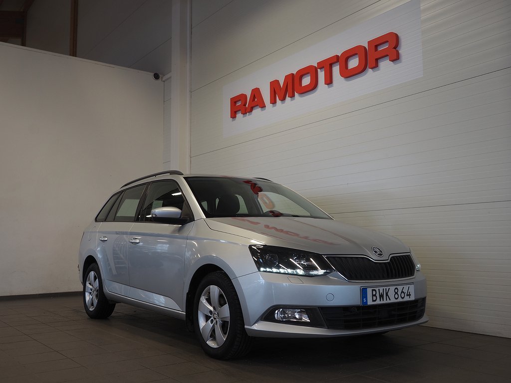 Skoda Fabia Kombi 1.4 TDI 90hk Style | Drag | Motorvärmare | 2016