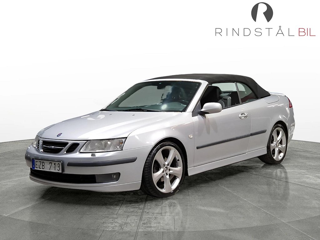 Saab 9-3 Cabriolet 1.9 TiD 150 HK AUT VECTOR DRAG PDC NYBES