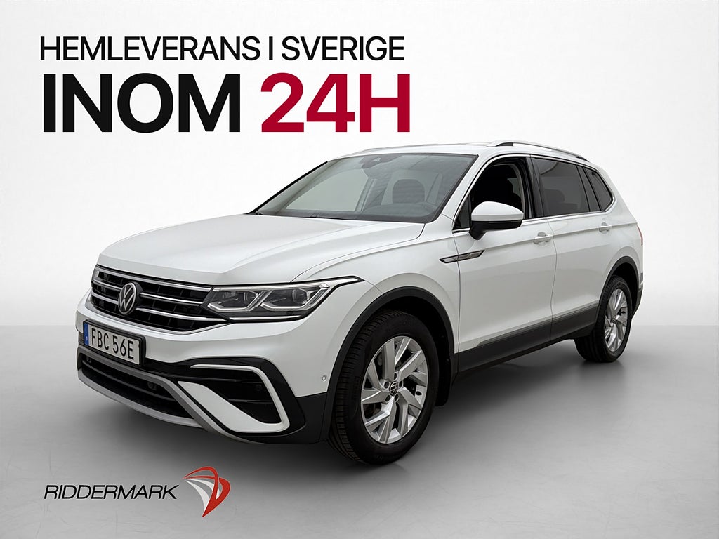 Volkswagen Tiguan Allspace 2.0 TDI 4M 7 Sits Värmare Cockpit