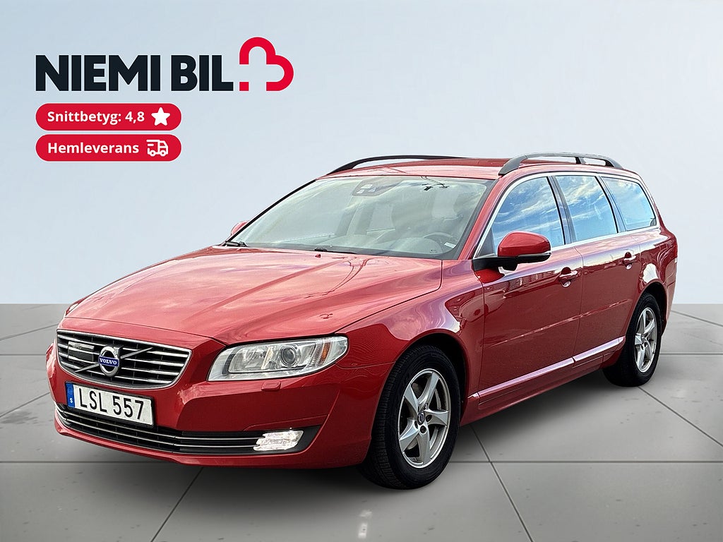Volvo V70 D4 Momentum Business Edition S&V-Hjul/Dvärm/Bluetooth