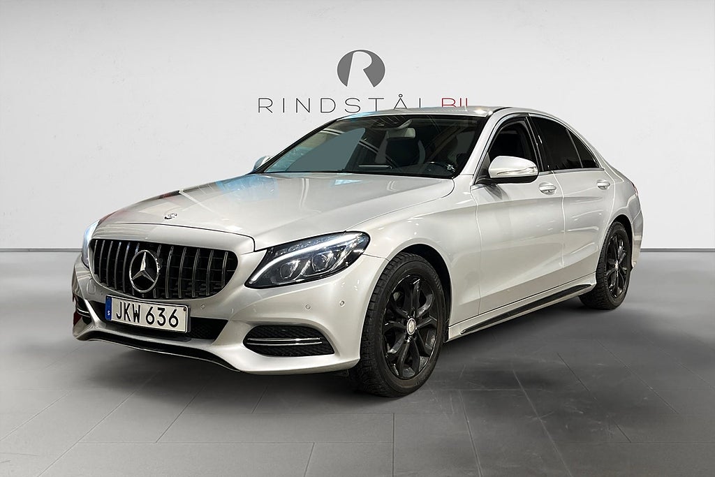 Mercedes-Benz C 220d 7G-Tronic Plus 170 HK AUT LED PDC NAVI NYSERV 0.36L/MIL