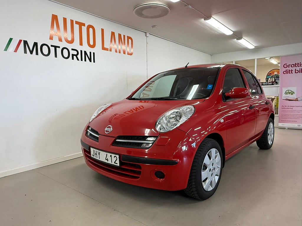 Nissan Micra 5-dörrar 1.2 / NY SERVICE / ROST.FRI 