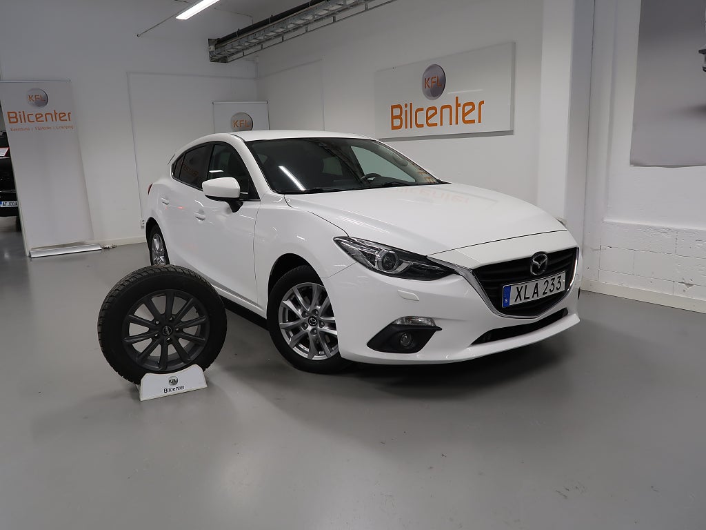 Mazda 3 Sport 2.0 SKYACTIV-G V-däck ingår-Aut-Navi-Bluetooth