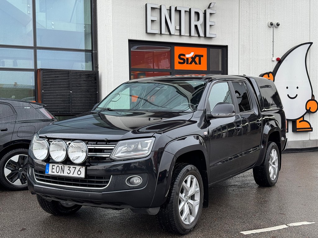 Volkswagen Amarok Doublecab 2,0 TDi 4M Automat+kåpa *Moms*