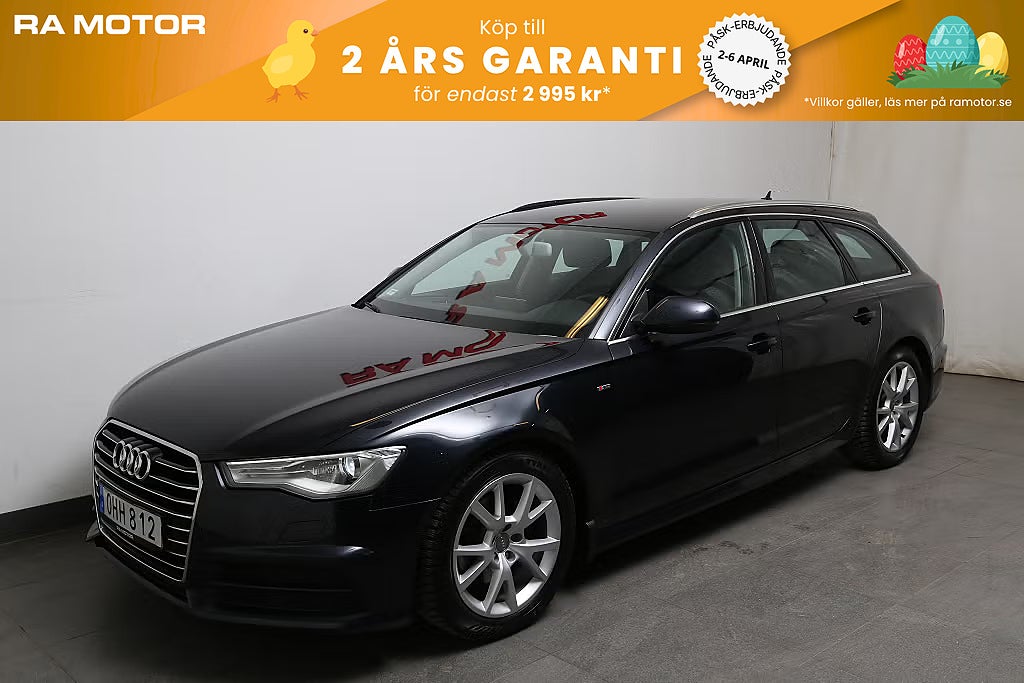 Audi A6 2,0 TDI 190hk Ultra S Tronic Sport Edition Avant 2017