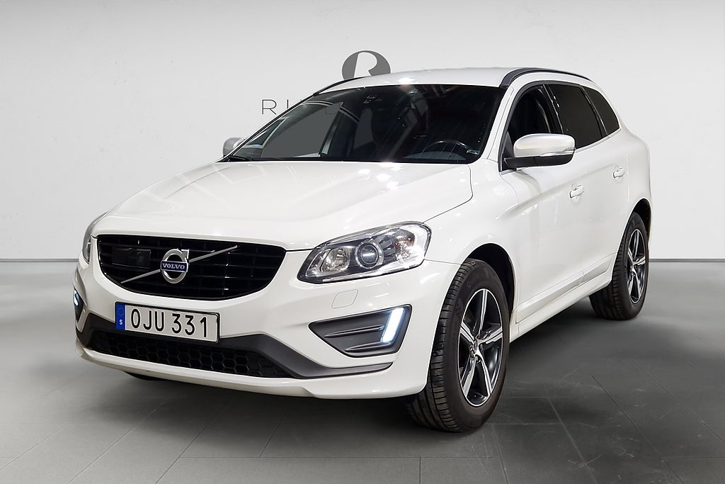Volvo XC60 D4 190 HK AUT AWD R-DESIGN DRAG VOC KAMREM BYTT 