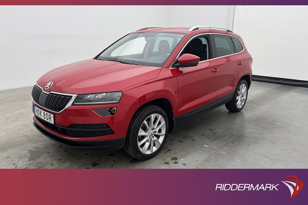 Skoda Karoq TSI 150hk Värm Canton Kamera Navi CarPlay Drag