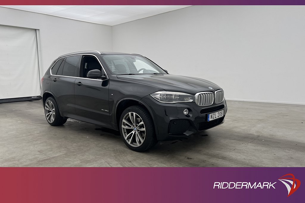 BMW X5 xDrive30d 258hk M Sport Värmare HiFi Kamera Navi Drag