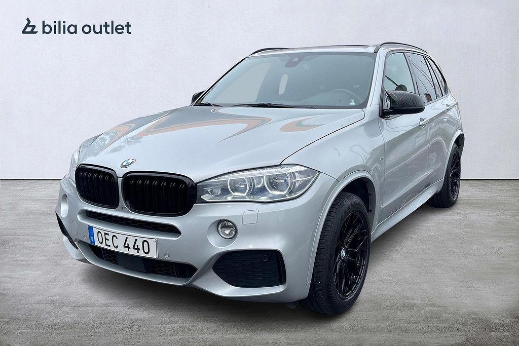 BMW X5 xDrive40d M Sport/Skinn/Panorama/Drag/Värmare/7-sits