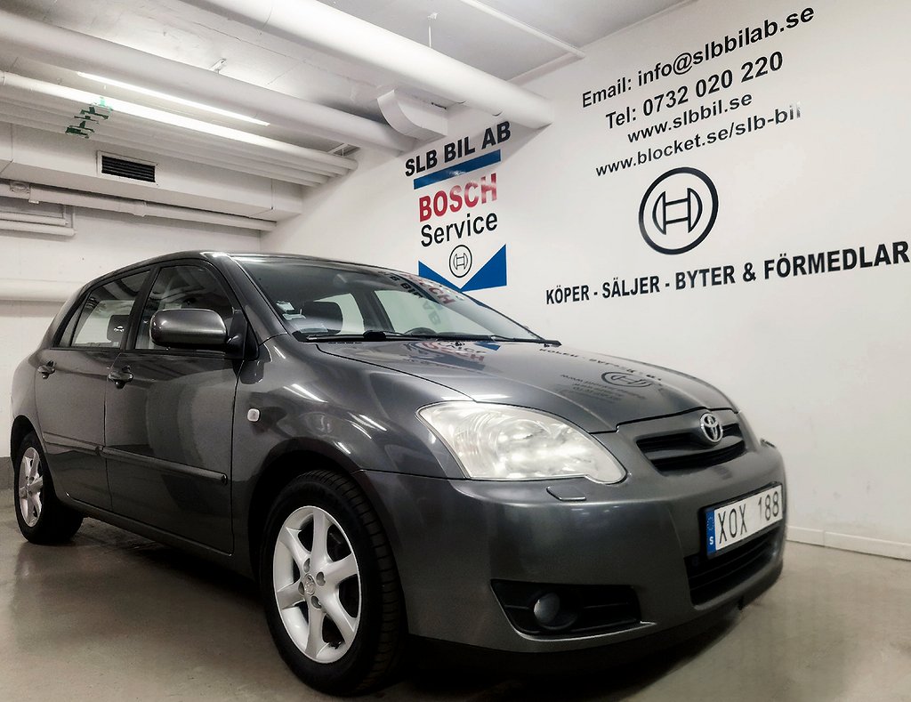 Toyota Corolla 5-dörrars 1.6 VVT-i Euro 4