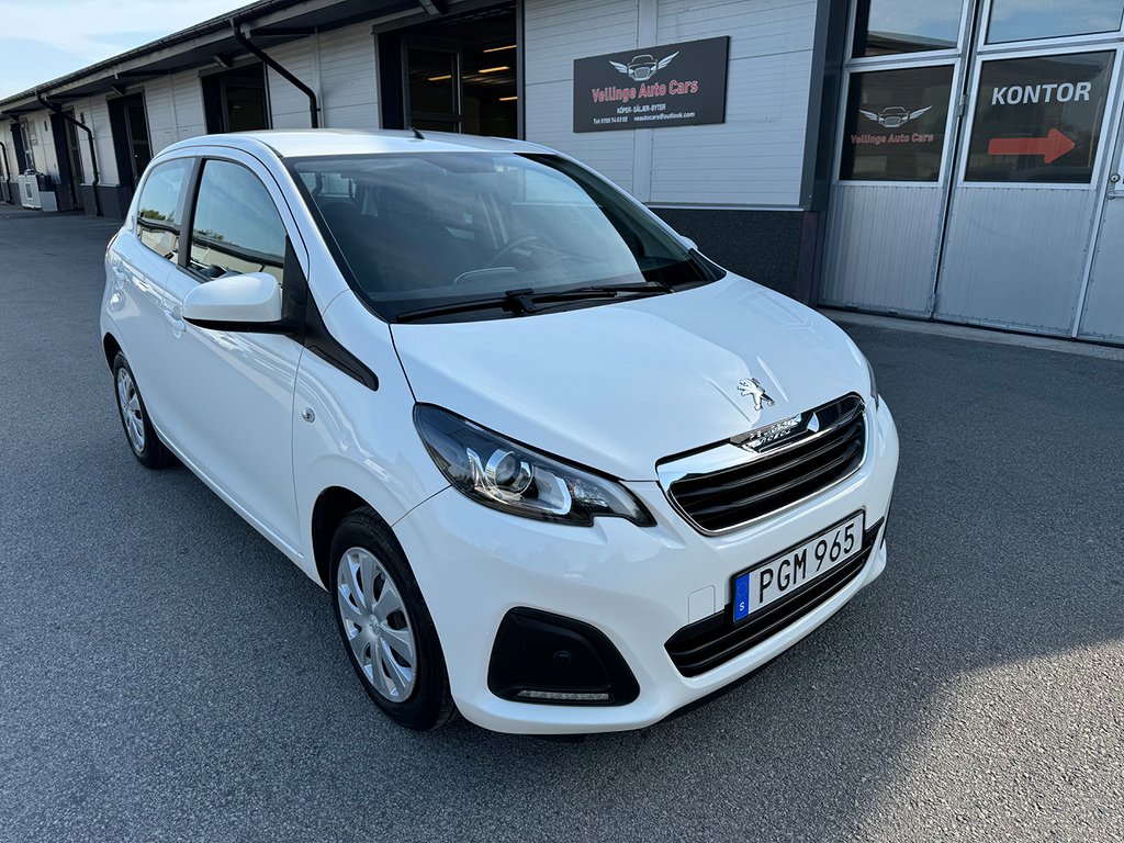 Peugeot 108 5-dörrar 1.0 VTi Euro 6