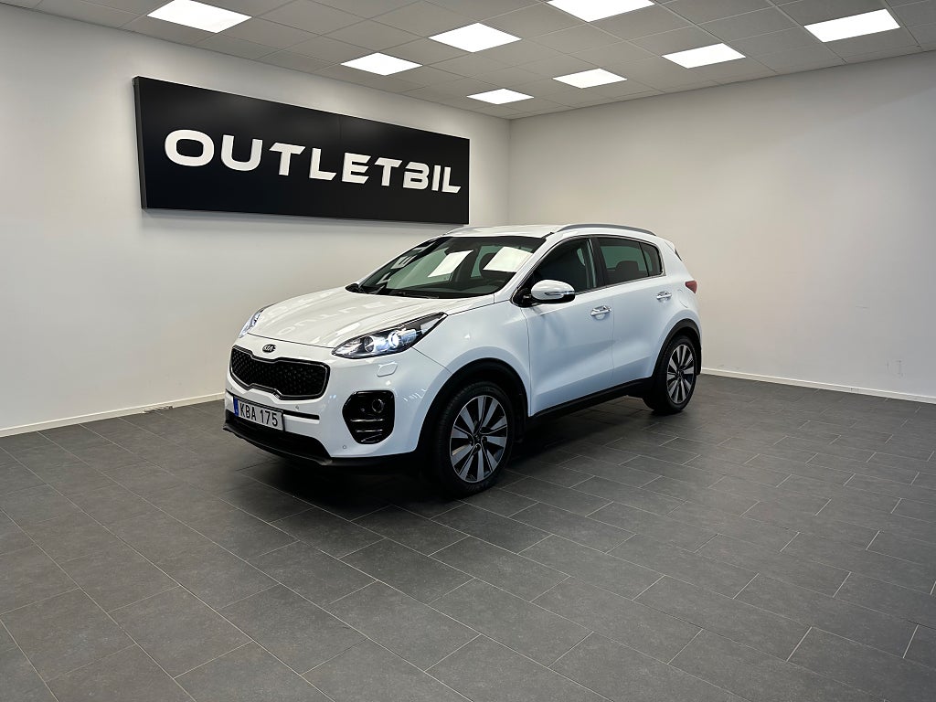 Kia Sportage 1.7 CRDi Advance Läder Navigation Carplay Backkamera 