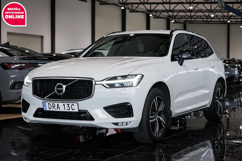 Volvo XC60 B4 AWD Geartronic R-Design LED Motorvärmare Adapt