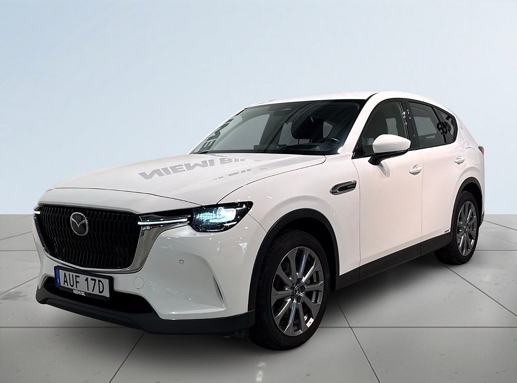Mazda CX-60 PHEV AWD 327hk Kamera Carplay Pvärm GPS Rattvärme SoV