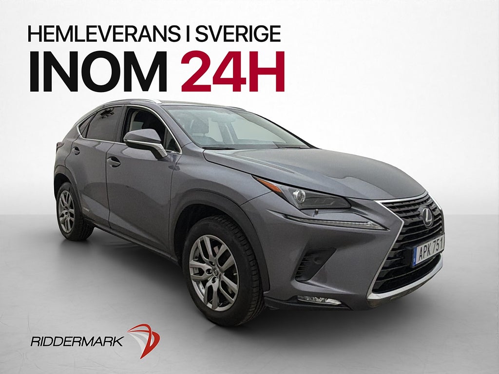 Lexus NX 300h AWD Executive Drag Kamera Skinn Rattvärme