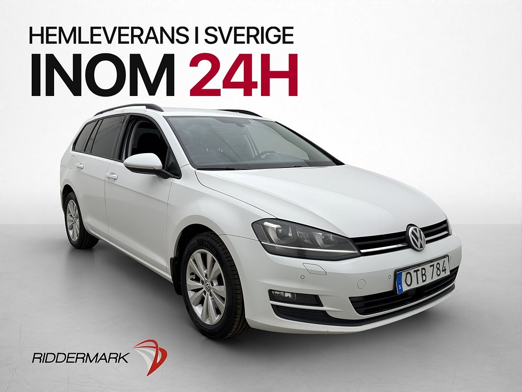 Volkswagen Golf Sportscombi 1.6 TDI 105hk B-Kamera Drag