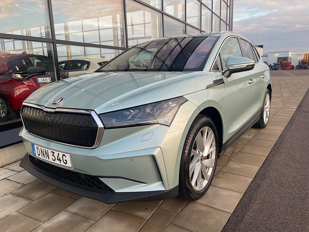 Skoda Enyaq iV 80 | 82 kwh | 204hk | DRAG | Läder | 20" | MOMS