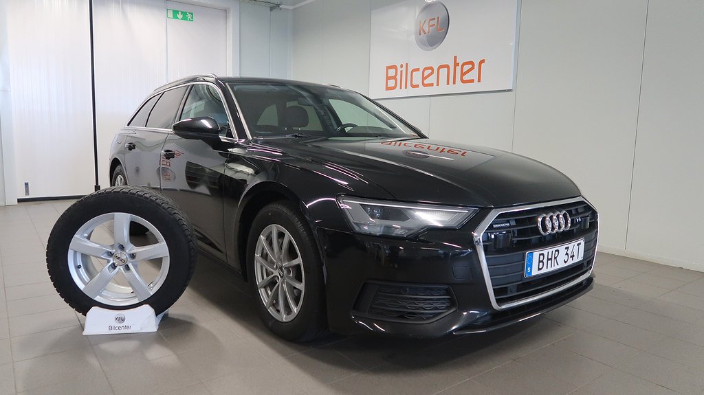 Audi A6 40 2.0 TDI quattro Aut-Drag-Värm-Navi-Nyservad-SoV