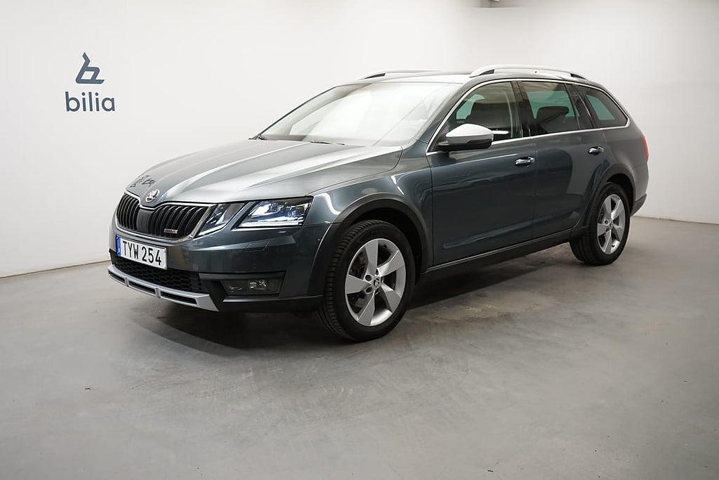 Skoda Octavia Scout Navigation, Dragkrok