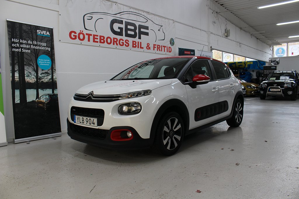 Citroën C3 1.2 VTi Euro 6 *Årsskatt 360kr**Kamrem bytt*