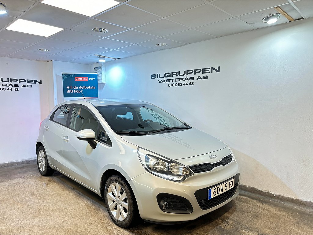 Kia Rio 5-dörr 1.4 GLS 109HK / 2 Brukare / Välskött /2257mil