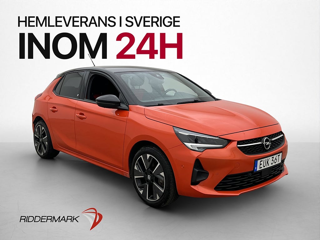 Opel Corsa 136hk Kamera Sätesvärme Döda-vinkel AC CarPlay