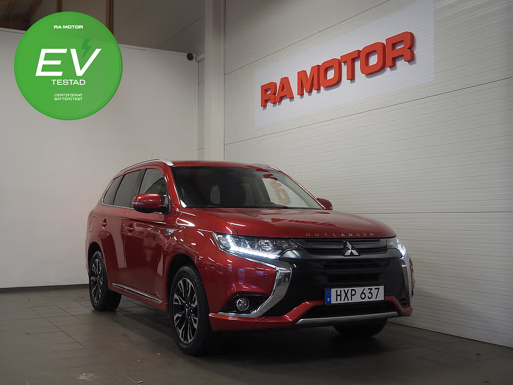 Mitsubishi Outlander PHEV 203hk Business 360º Skinn Drag 2018