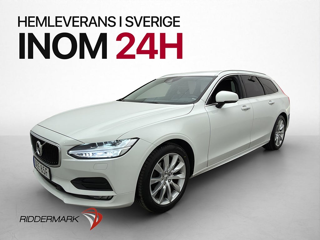 Volvo V90 D4 Advanced Skinn Kamera Drag Värmare BLIS CarPlay
